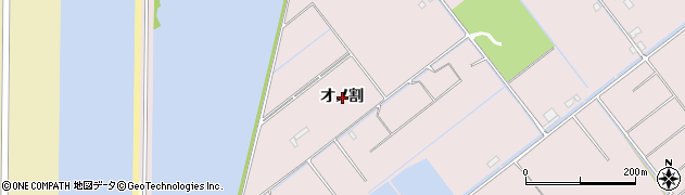 愛知県豊橋市神野新田町オノ割周辺の地図