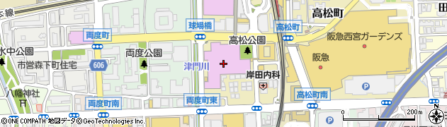 ＫＯＢＥＬＣＯ大ホール（兵庫県立芸術文化センター大ホール）周辺の地図