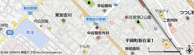兵庫県加古川市平岡町新在家113周辺の地図