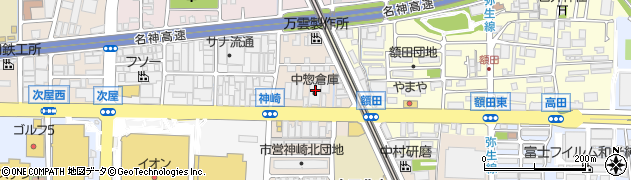 株式会社中井總組　神崎倉庫周辺の地図