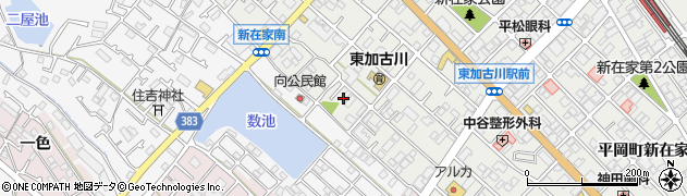 兵庫県加古川市平岡町新在家178周辺の地図