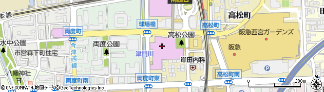 兵庫県立芸術文化センター　ＫＯＢＥＬＣＯ大ホール周辺の地図
