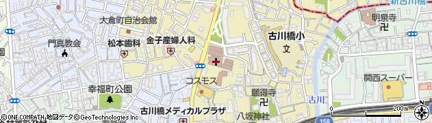 大阪府門真市御堂町14-1周辺の地図