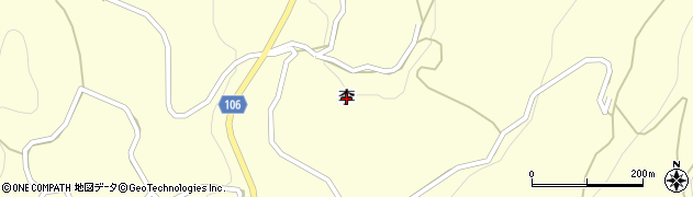 広島県神石高原町（神石郡）李周辺の地図