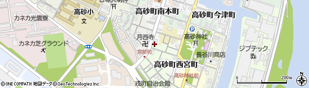 兵庫県高砂市高砂町南本町857周辺の地図