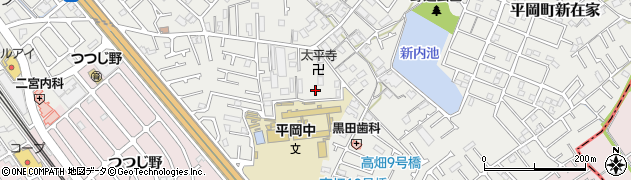 兵庫県加古川市平岡町新在家1806周辺の地図