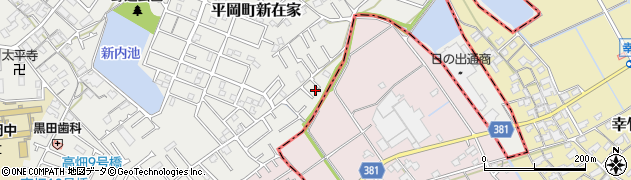 兵庫県加古川市平岡町新在家2016周辺の地図