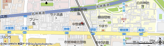 兵庫県尼崎市神崎町21-21周辺の地図