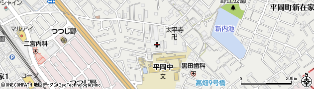 兵庫県加古川市平岡町新在家1817周辺の地図