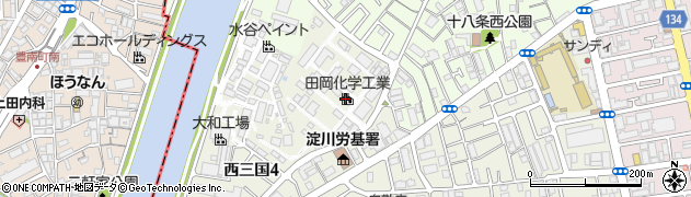 田岡化学工業周辺の地図