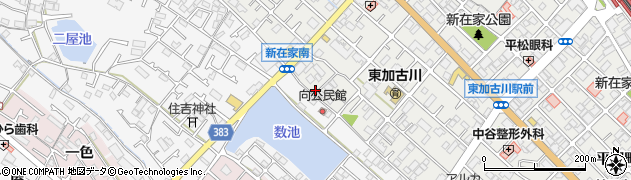 兵庫県加古川市平岡町新在家435周辺の地図