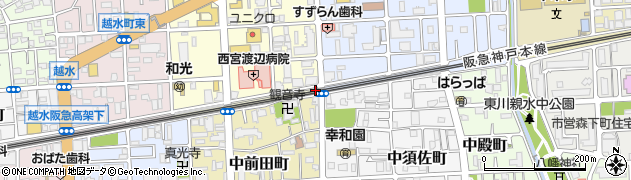 有限会社西川硝子周辺の地図
