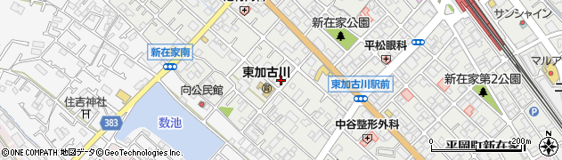 兵庫県加古川市平岡町新在家193周辺の地図
