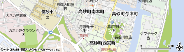 兵庫県高砂市高砂町南本町864周辺の地図