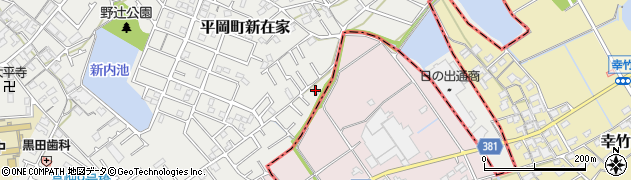 兵庫県加古川市平岡町新在家2019周辺の地図