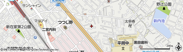 兵庫県加古川市平岡町新在家1724周辺の地図