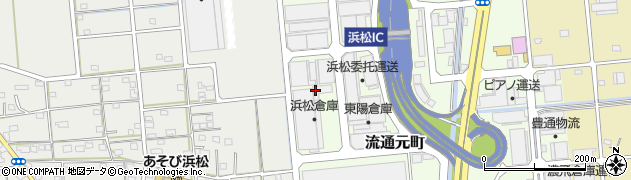 静岡県浜松市中央区流通元町周辺の地図