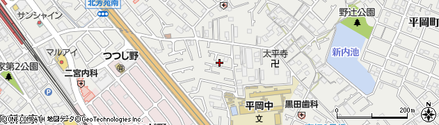 兵庫県加古川市平岡町新在家1752周辺の地図