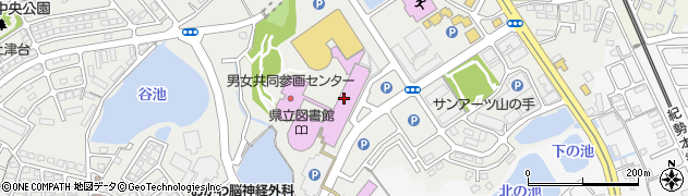 三重県総合文化センター　総務部総務グループ周辺の地図