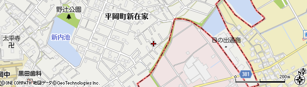 兵庫県加古川市平岡町新在家2021周辺の地図