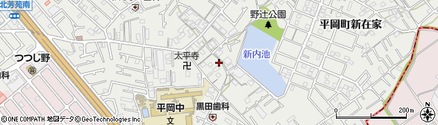 兵庫県加古川市平岡町新在家1888周辺の地図