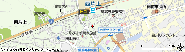 岡山県備前市西片上63周辺の地図