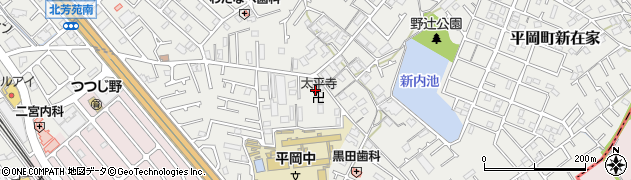 兵庫県加古川市平岡町新在家1805周辺の地図