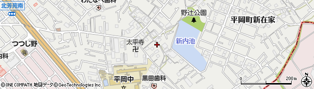 兵庫県加古川市平岡町新在家1883周辺の地図