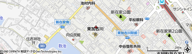 兵庫県加古川市平岡町新在家192周辺の地図