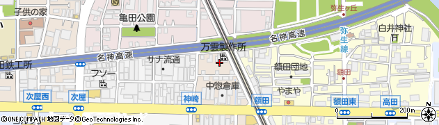 兵庫県尼崎市神崎町22周辺の地図