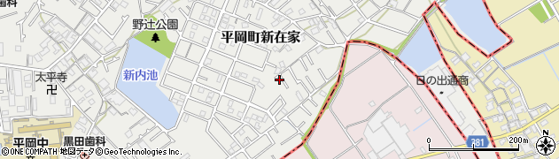 兵庫県加古川市平岡町新在家2038周辺の地図