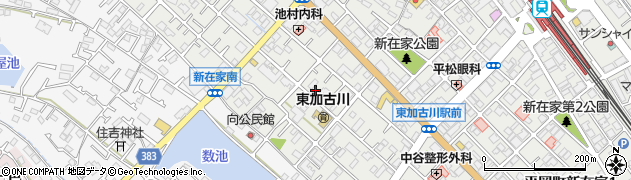 兵庫県加古川市平岡町新在家191周辺の地図