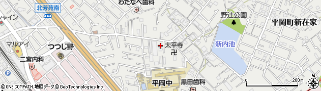 兵庫県加古川市平岡町新在家1813周辺の地図