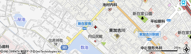 兵庫県加古川市平岡町新在家448周辺の地図
