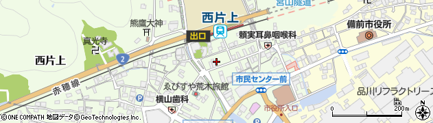 岡山県備前市西片上74周辺の地図