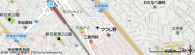 兵庫県加古川市平岡町新在家1588周辺の地図