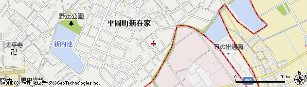 兵庫県加古川市平岡町新在家2034周辺の地図