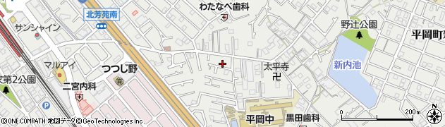 兵庫県加古川市平岡町新在家1748周辺の地図