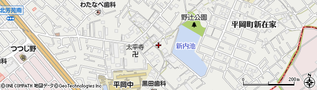 兵庫県加古川市平岡町新在家1881周辺の地図