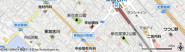 加古川長生館周辺の地図