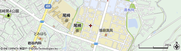 兵庫県赤穂市清水町周辺の地図