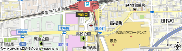 大同生命保険株式会社　阪神営業所周辺の地図