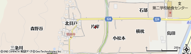京都府木津川市加茂町観音寺片岸周辺の地図