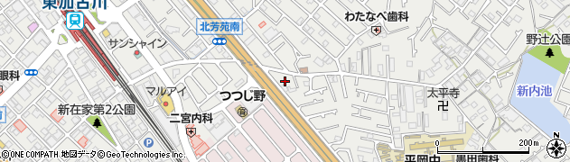 兵庫県加古川市平岡町新在家1674周辺の地図