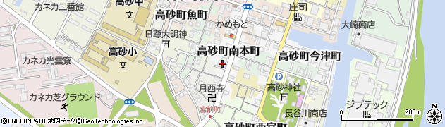 兵庫県高砂市高砂町南本町910周辺の地図