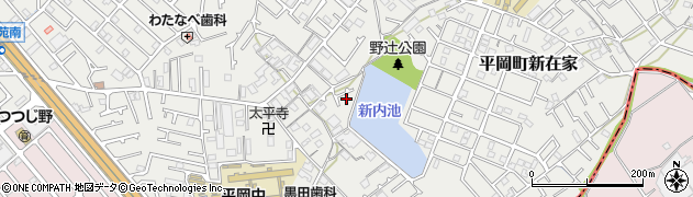 兵庫県加古川市平岡町新在家2136周辺の地図