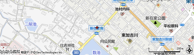 兵庫県加古川市平岡町新在家462周辺の地図
