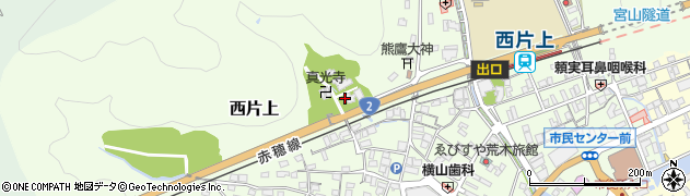 岡山県備前市西片上1508周辺の地図
