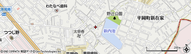 兵庫県加古川市平岡町新在家1880周辺の地図