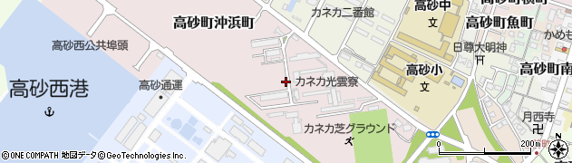 兵庫県高砂市高砂町沖浜町周辺の地図